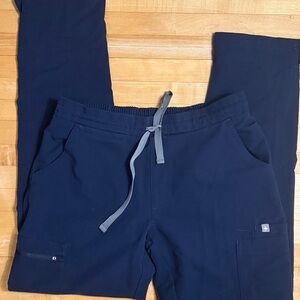 Figs Yola Skinny Navy scrub pants